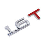 Chrome Raised 1.6T Badge