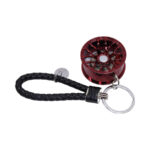 Hockenheim Alloy Wheel & Disc Keyring with Strap (Red)