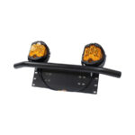 Amber LED Spotlamps with Mini Strobe including Mounting Bar