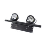 White LED Spotlamps with Mini Strobe including Mounting Bar