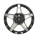 20" SSW S341 6/139 Polished Silver Face with Black Trim Alloy Wheels