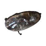 Replacement Headlight for Nissan Micra Facelift 2009-2010 Black (LHS)