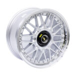 17" Racing hart Vogue 5/100 & 5/114 Silver Machine Lip Alloy Wheels