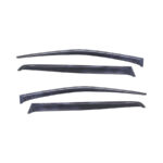 Matt Black Windshields for VW Amarok 2023 (Front & Rear Set)