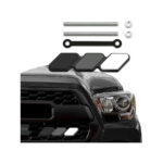 TRD Tri Colour Grille Badge (White/Grey/Black)