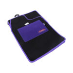 Autostyle Branded Padded 4pc Floor Mats (purple)