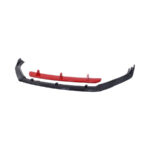 Gloss Black with Red Lip 4piece Front Spoiler for VW Polo 6R/Vivo/TSi