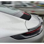 Porsche Macan 2019 Mid Tailgate Spoiler Gloss Black