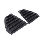 Matt Black Quarter Window Louver for VW Golf Mk6 (pair)