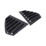 Matt Black Quarter Window Louvre for VW Golf Mk8 (pair)