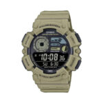 Casio Outdoor Watch with moon phase and fishing level indicator (Tan) WS-1500H-5BVDF