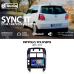 TT Audio 9" replacement radio for VW Polo 2004 - 2018 (2K SCREEN)