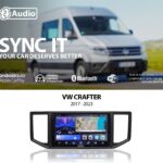 TT Audio 9" replacement radio for VW CRAFTER 2017 - 2024 (2K SCREEN)