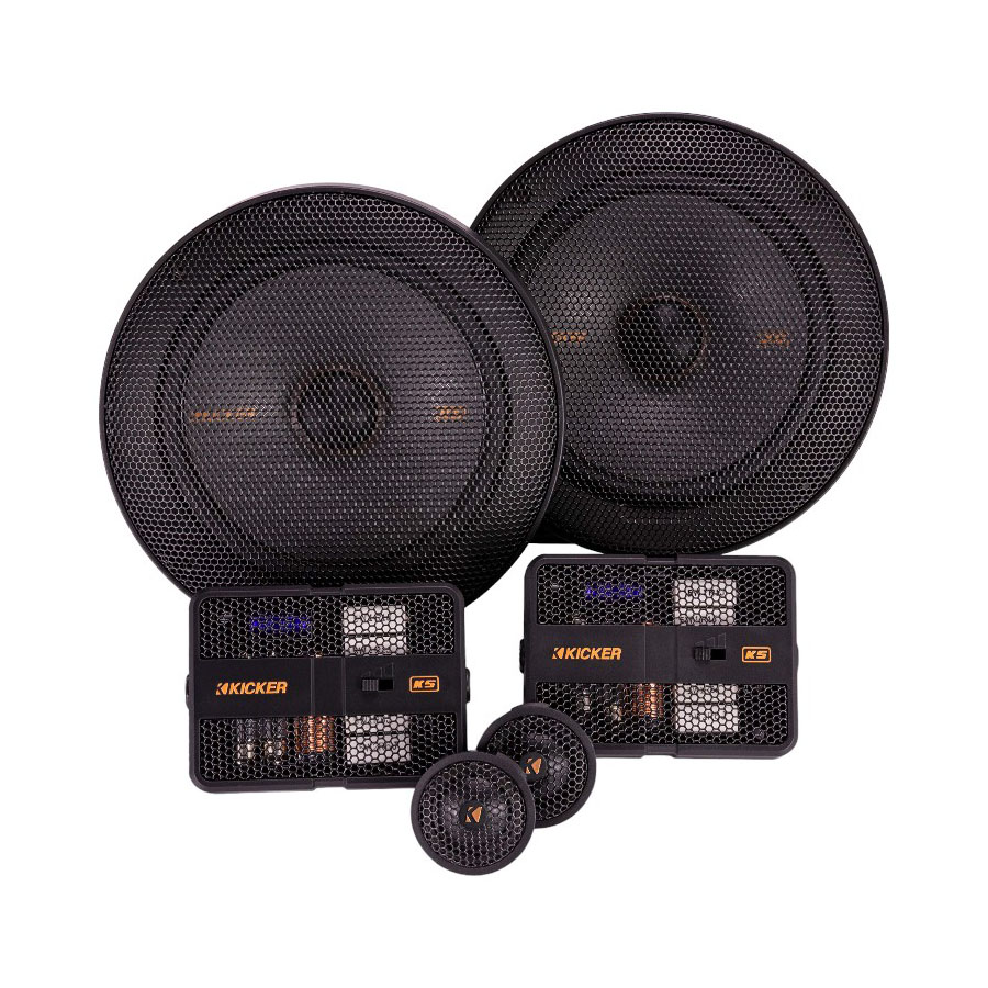 51KSS6504 Kicker 51KSS6504 KS Series 6.5" 125w rms Component Split System - Image 1