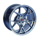 15" GR2322A 5/100 Hyper Black Alloy Wheels