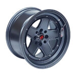 15" GR155619 4/100 & 4/108 Hyper Black Alloy Wheels