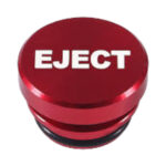 Universal Eject Button for Cigarette Lighter Cap (Red)