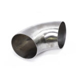 304 Stainless Steel Car Exhaust Elbow Bend - 76mm