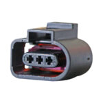 3-pin D Shaped Plug for VW/Audi Models