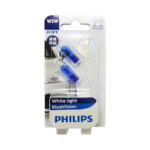 PHILIPS W5W WHITE VISION 12V 5W PARK LIGHTS SET OF 2