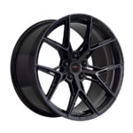 20" A-Line Hydro 5/120 Velvet Black Flow Forming Alloy Wheels