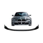 Vorseiner Gloss Black 3pice Front Spoiler for Bmw G80/82/83 3 Series (non-oem)