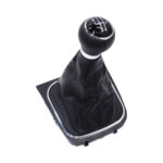 Gearknob & Gear Boot Pouch set Suitable for VW Golf Mk5/6 (5 speed)