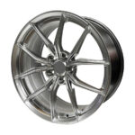 19" Zoom 5605 5/120 Hyper Silver Alloy Wheels
