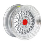 14" 724 4/100 & 4/114 Silver Machine Lip Alloy Wheels
