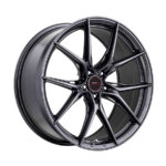 20" A-Line Atomic Graphite 5/108 9j ET40 Flow Forming 73.1 815kg Alloy Wheels