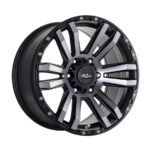 18" A-Line Scavenger Satin Black Tinted Smoke 6/114 9j ET18 66.1 1100kg Alloy Wheels