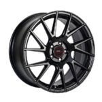 17" A-Line Venus 4x100 & 4x108 Silk Black Alloy Wheels