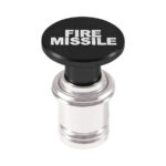 Fire Missile Novelty Red Anodized Cigarette Lighter Plug