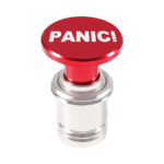 Panic! Novelty Red Anodized Cigarette Lighter Plug