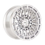 18" A-Line Delta 6/139 Arctic Silver Alloy Wheels
