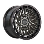 18" A-Line Delta 6/139 Satin Black Alloy Wheels