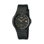 Casio Mens MW59-1EV Analogue Watch - Black with Round Dial