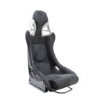 GT Cup Non-Reclinable Racing Seats - Suede Finish with Gloss Black Backing (each)