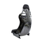 GT Cup Non-Reclinable Racing Seats - Suede Finish with Gloss Black Backing (each) - Image 2
