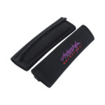Seatbelt Shoulder Pads with Autostyle Branding (Black)