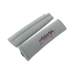 Seatbelt Shoulder Pads with Autostyle Branding (Grey)