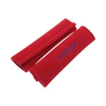 Seatbelt Shoulder Pads with Autostyle Branding (Red)