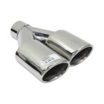 BSK Chev Design Twin Exhaust Tailpipe (Left Facing)