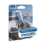 Philips White Vision Headlight Bulb - H8 (each)