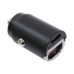 Mini 90w PD 12-24v USB C & USB A Car Charger