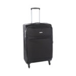 Cellini Xpress 4 Wheeler Softshell Luggage Case - Black (64cm)