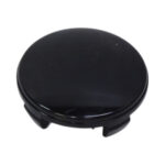 Black Plastic Center Cap for Alloy Wheels (55mm)