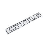 VW Citi 1.6 Black Vinyl Sticker - 26x4cm