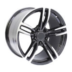 18" GR206 5/120 Black Machine Face Narrow & Wide Alloy Wheels