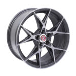 17" GR1050 5/100 Matt Platinum Black Alloy Wheels